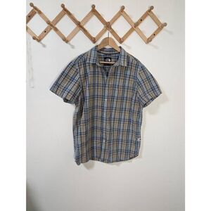 The North Face Men's Short Sleeve Plaid Button-Down Shirt - Size XL